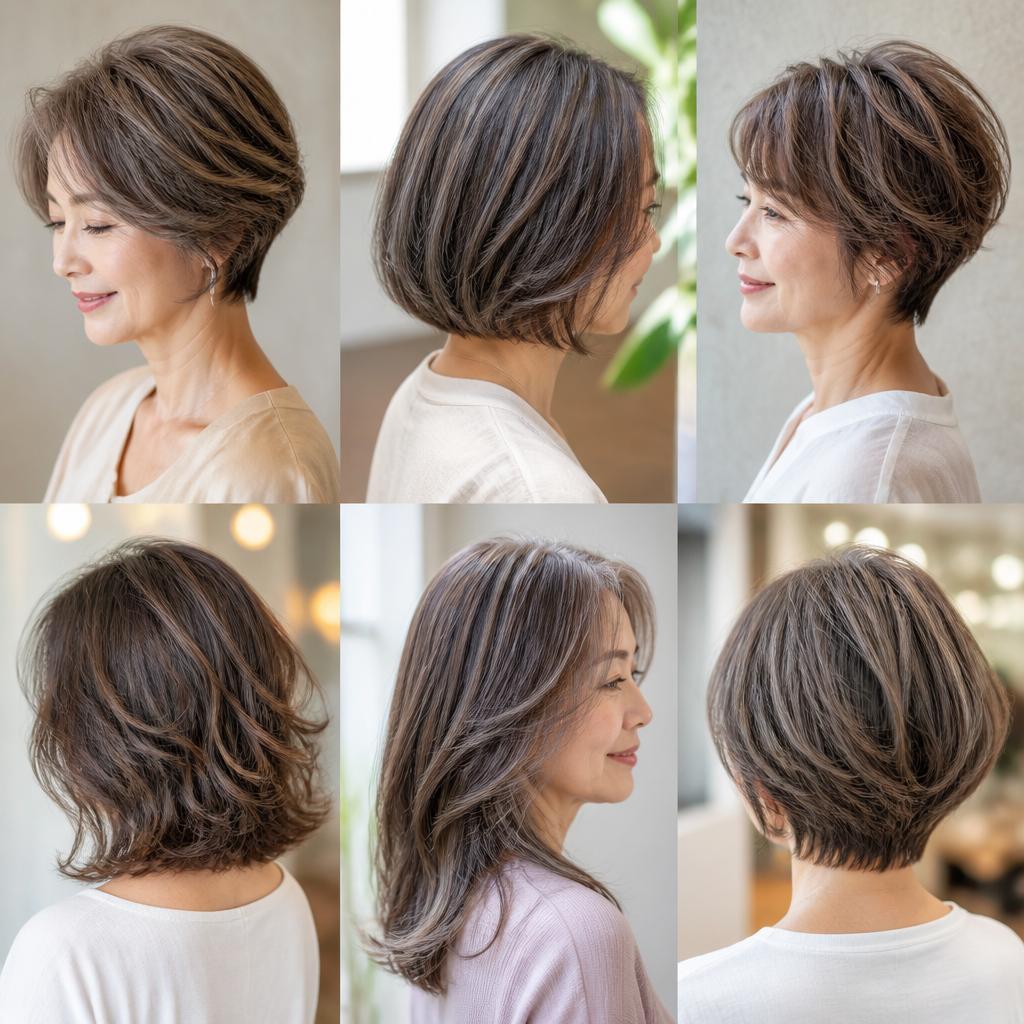 40代、50代女性必見！白髪対応サービスで魅力的なヘアスタイルを再発見しよう