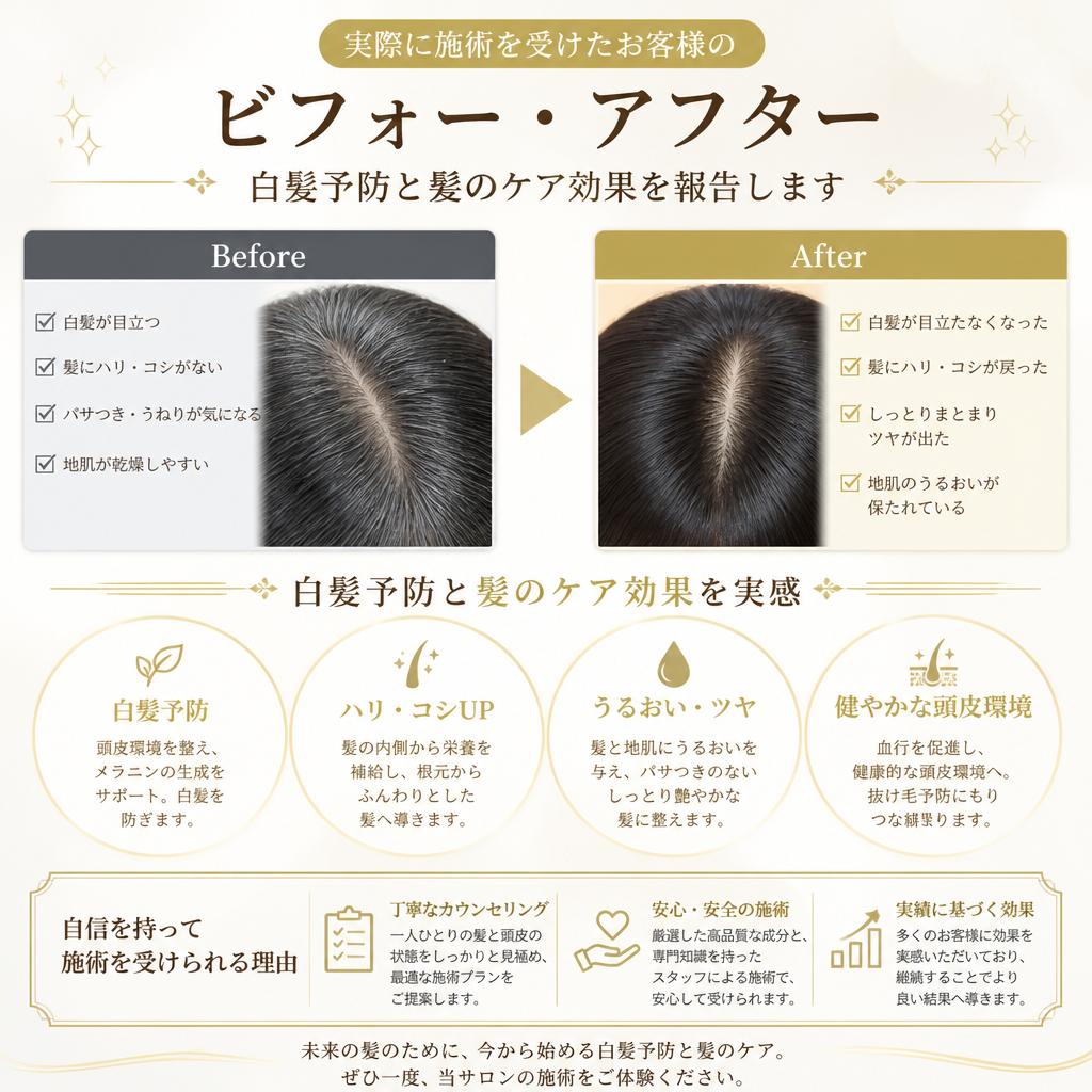 実績と信頼の施術例