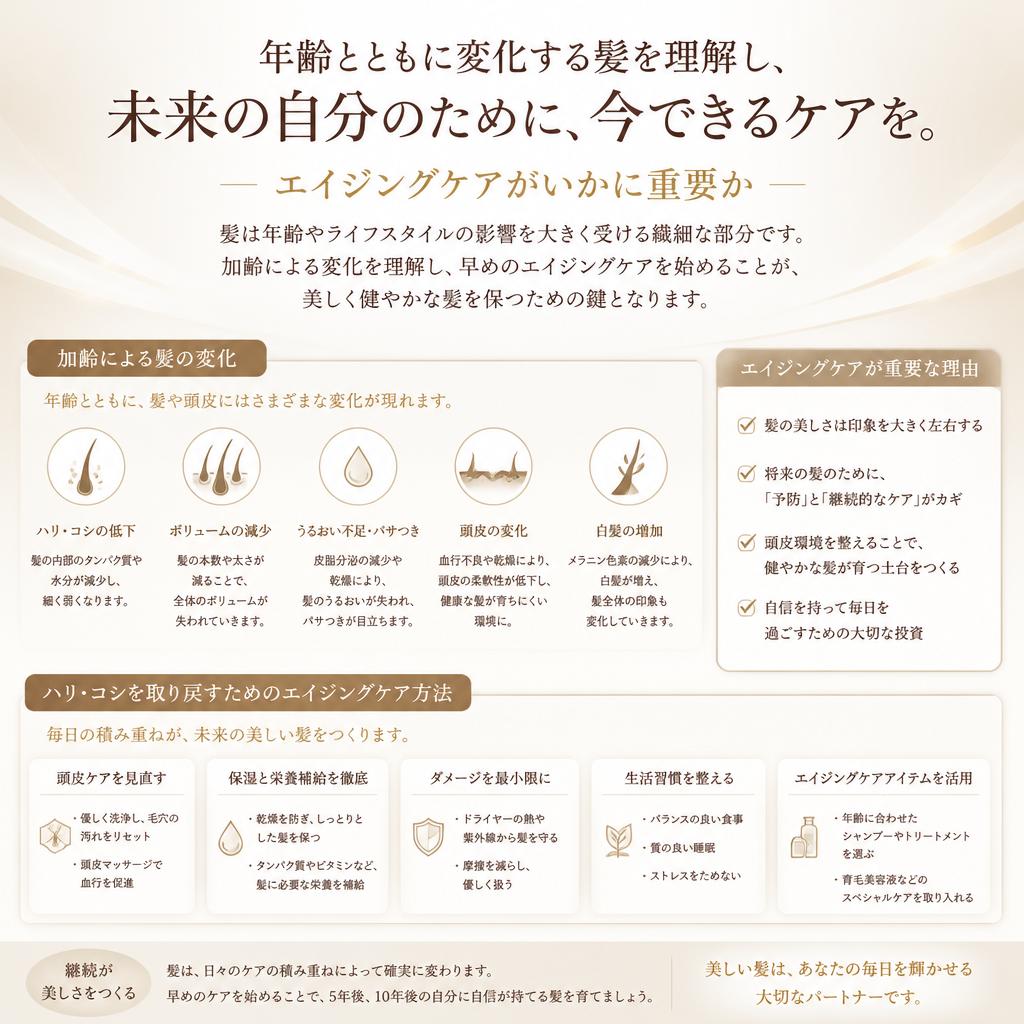 エイジングケアの重要性