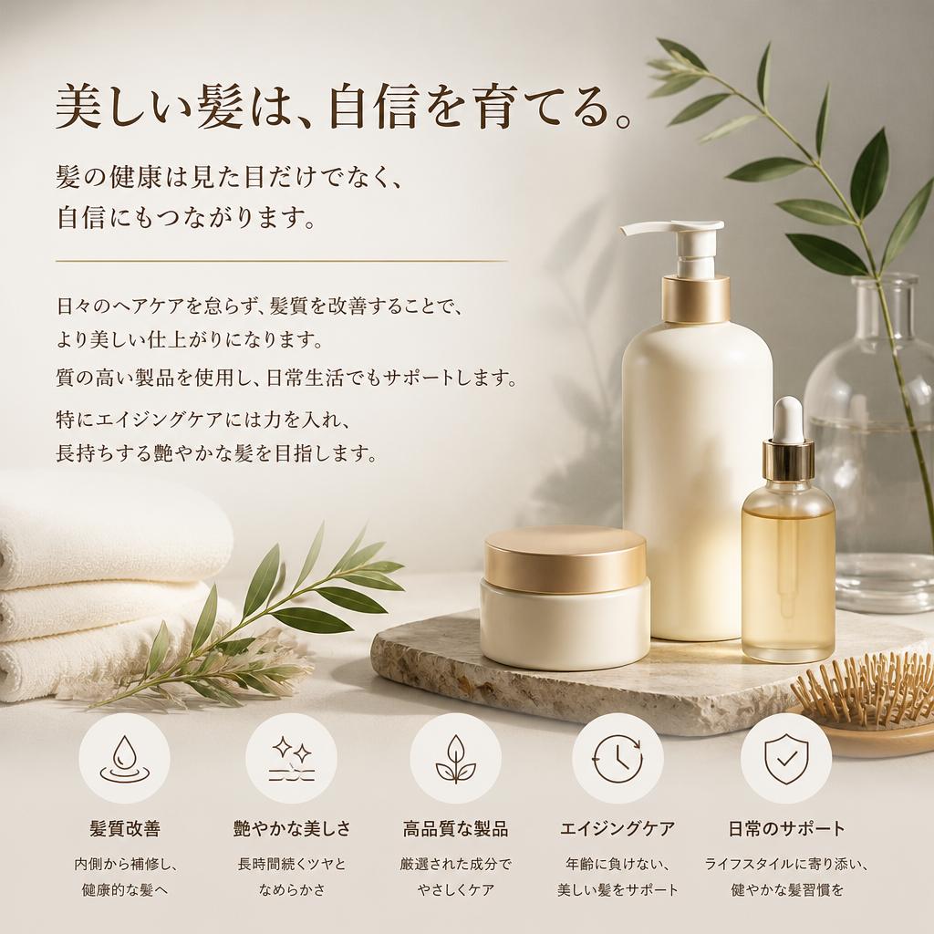 ヘアケアの重要性