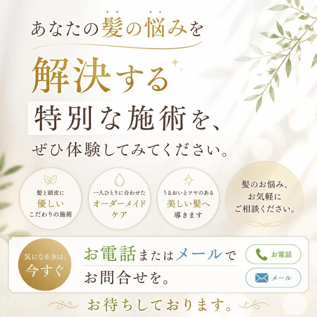 今すぐご予約を！