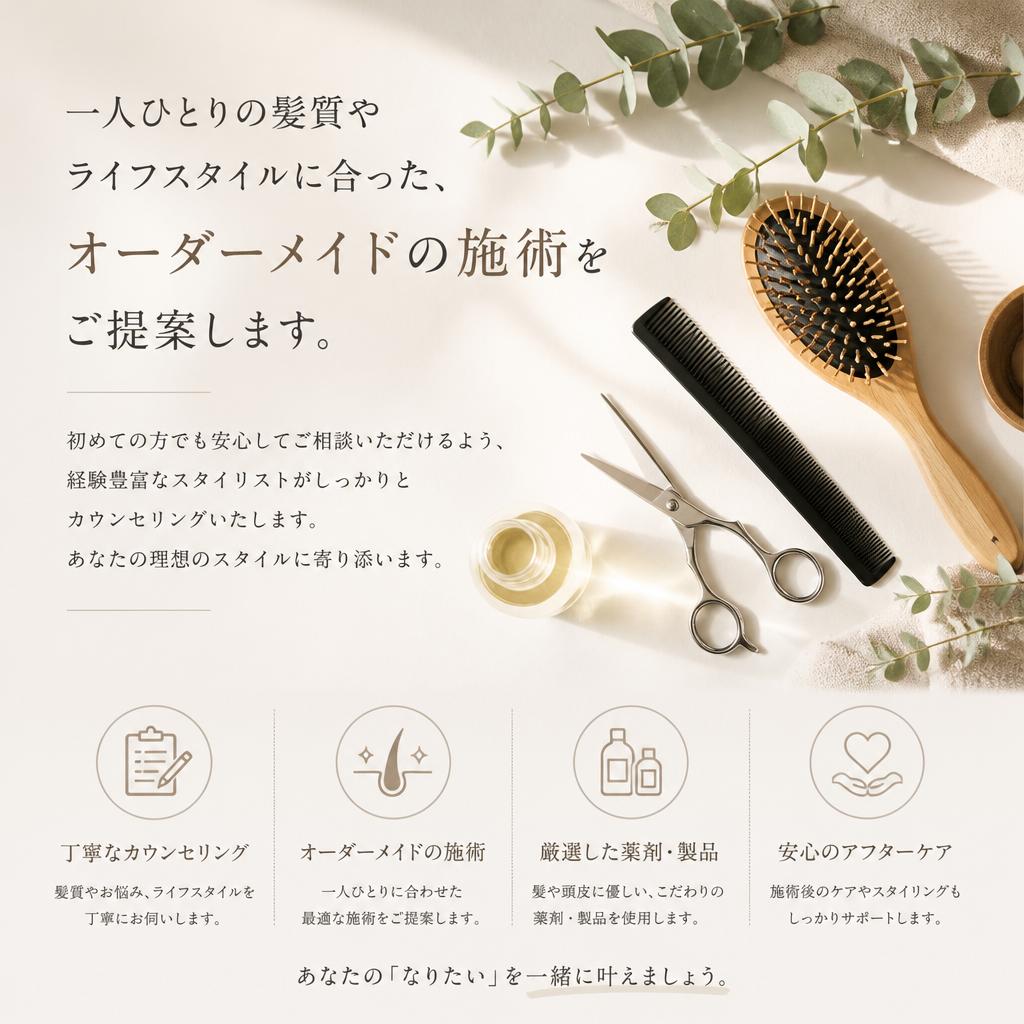 あなたに合ったオーダーメイド提案