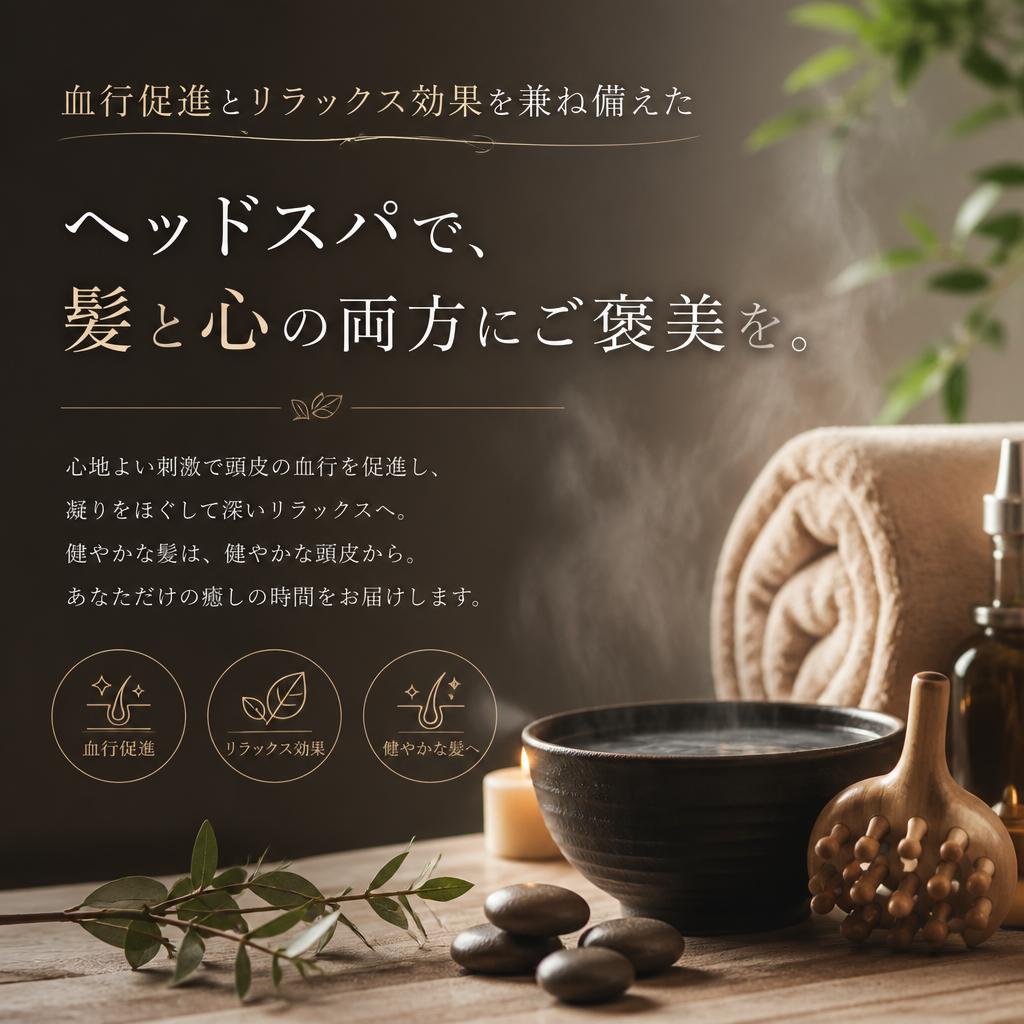 至福のヘッドスパ