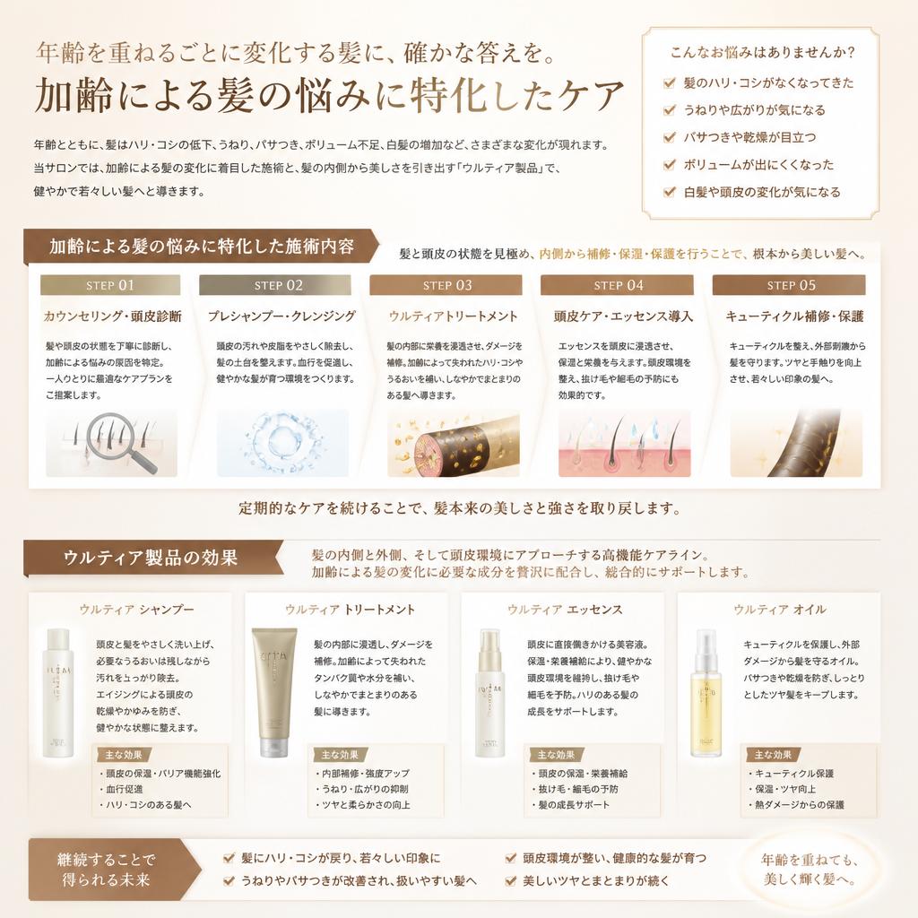 GOAT hairの髪質改善施術
